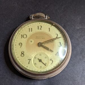 Vintage Westclox Pocket Ben Pocket Watch - As Is Untested